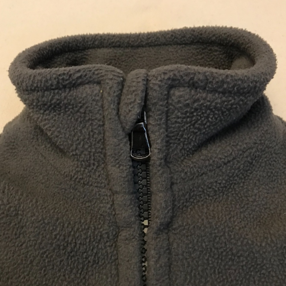2/$29 Polo Ralph Lauren kids jacket size 4T grey zipper fleece - Picture 3 of 9